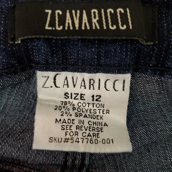 Z. Cavaricci Wide Flared Leg Y2K Jeans - Picture 3 of 8